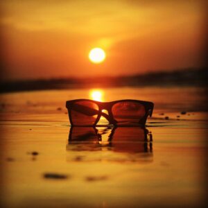 Polarized glasses for fishing