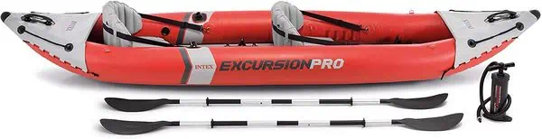 Intex Excursion inflatable fishing kayak