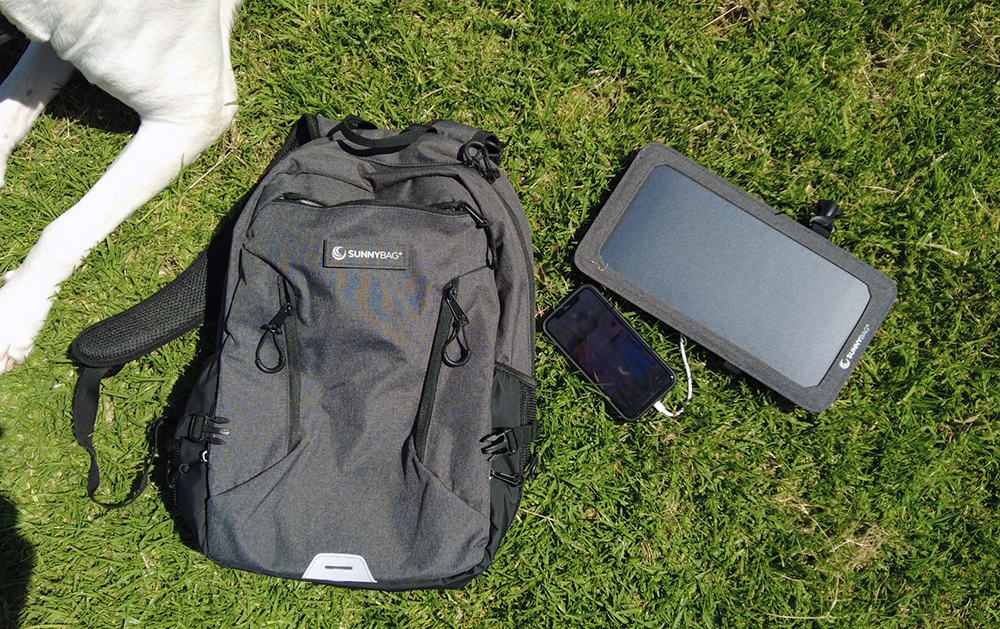 SunnyBag Explorer+ detachable solar panel - Copyright Rep The Wild
