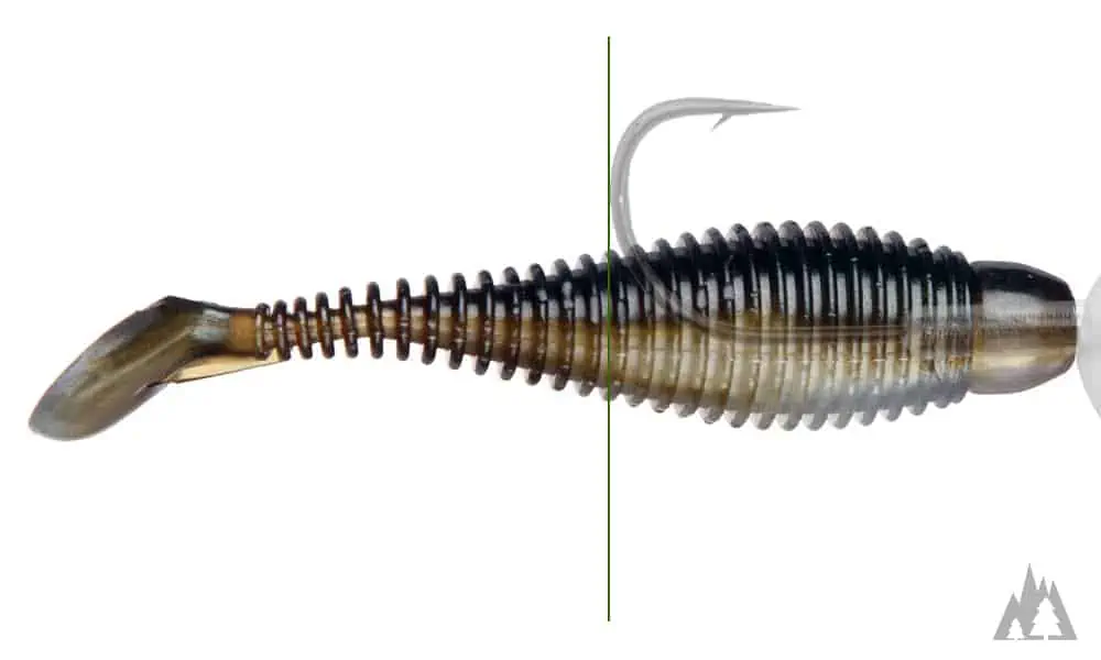 Swimbait hook size chart