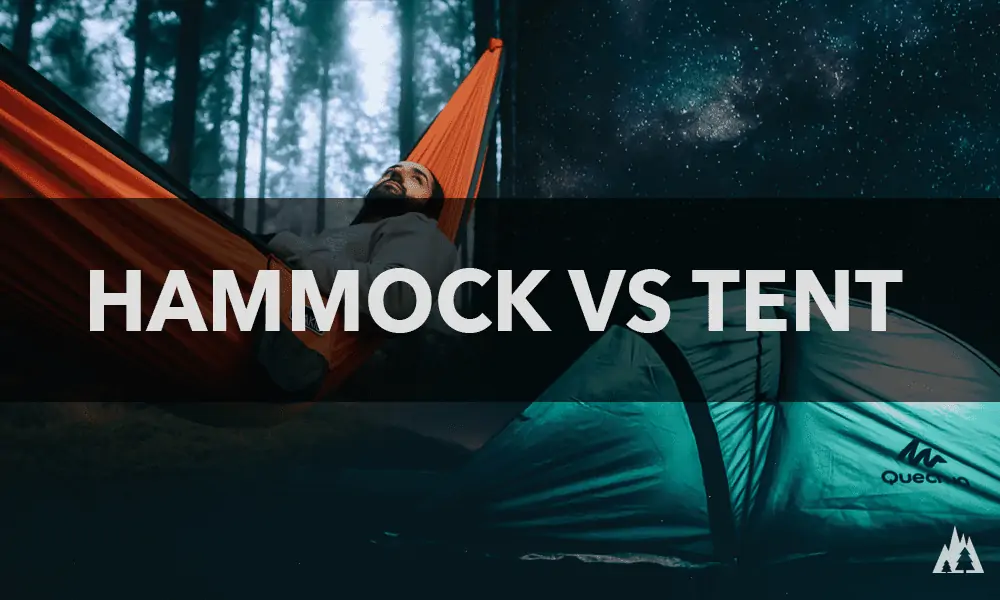 hammock vs. tent