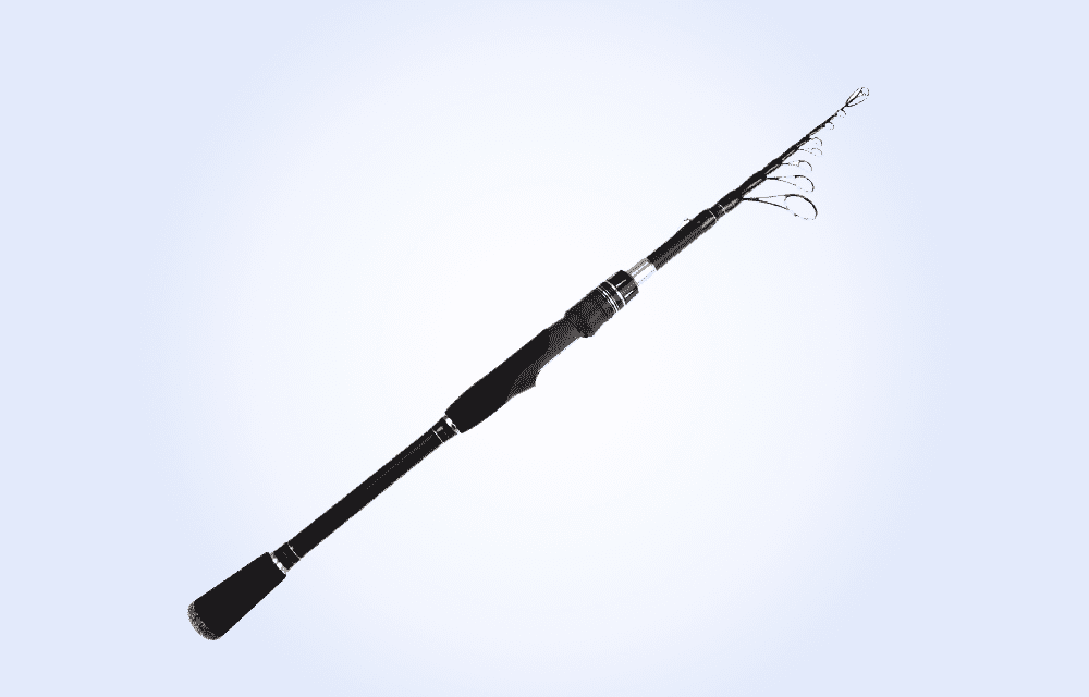 Telescoping rods for fishing