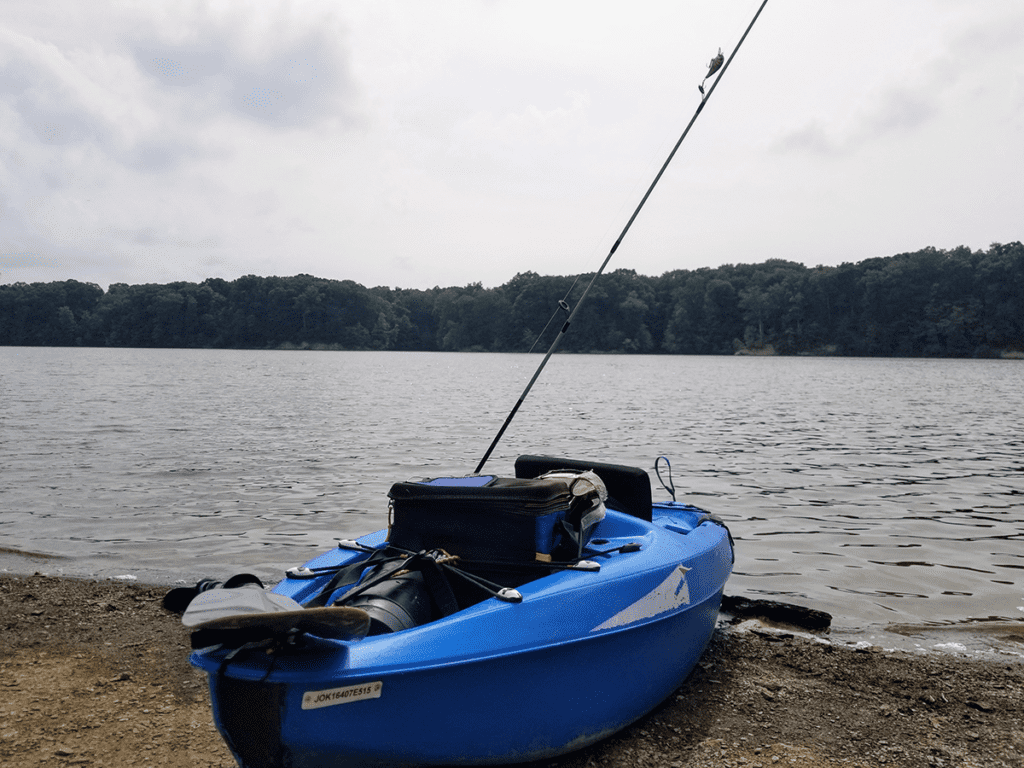 kayak by the shore