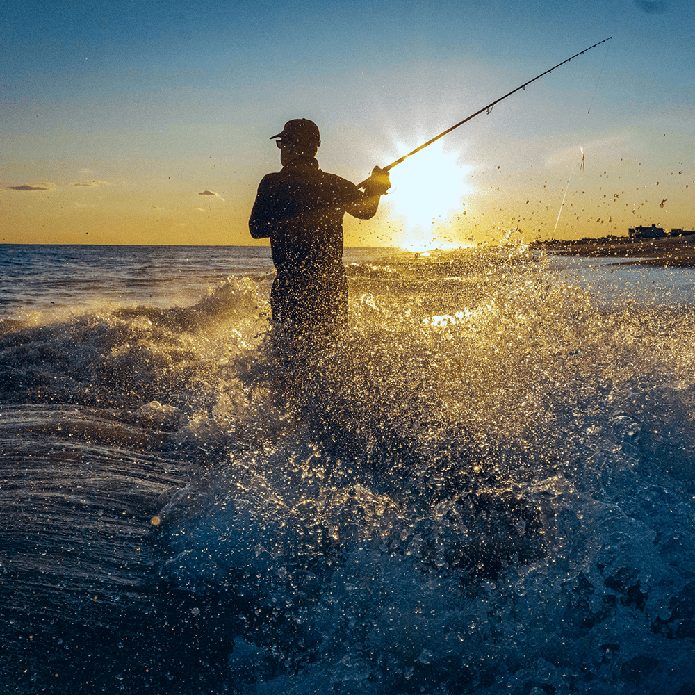 surf fishing