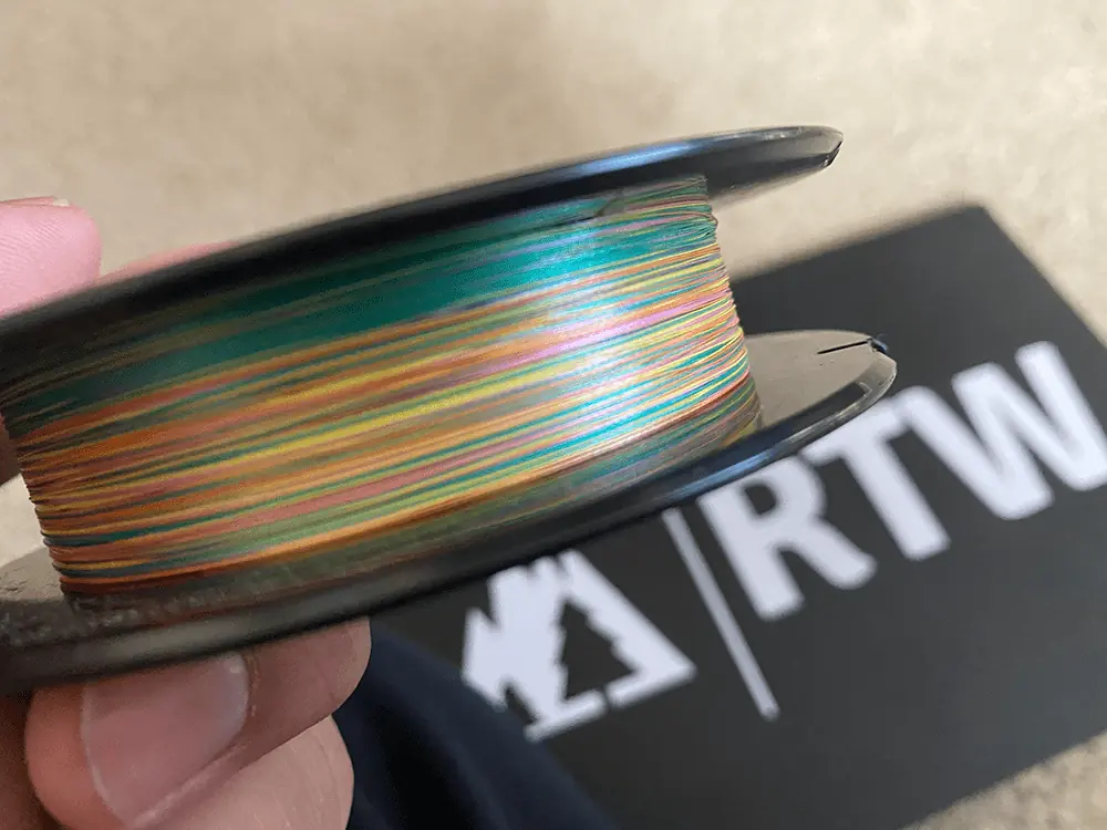 multicolor Varivas fishing line