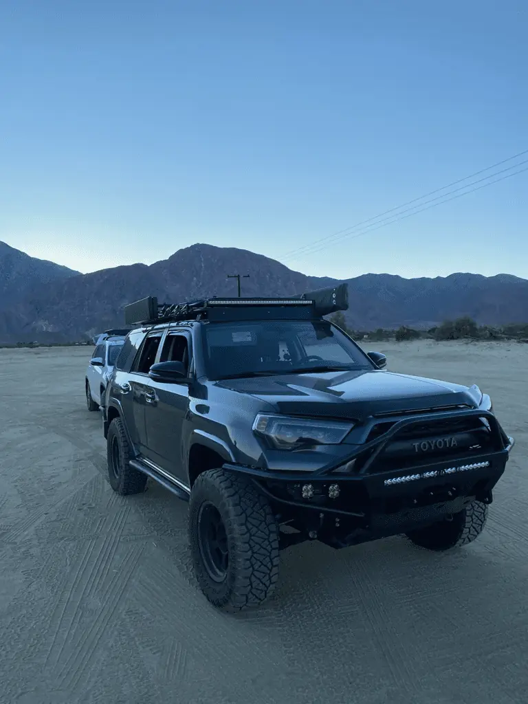 4runner in Anza Borrego