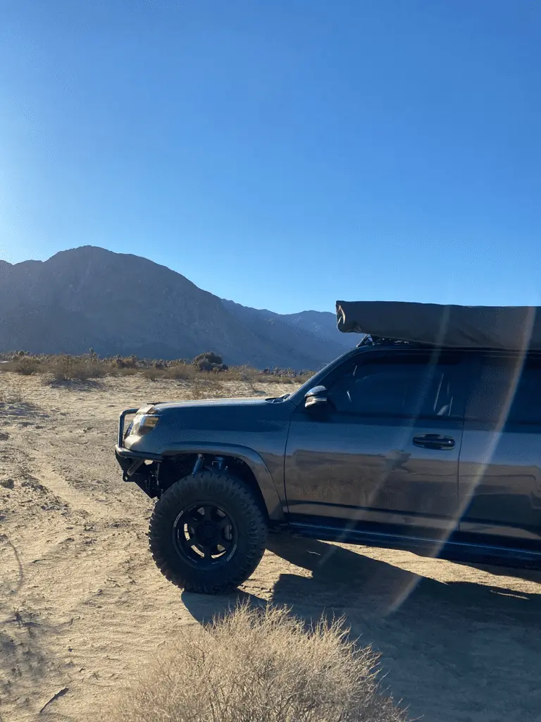 offroad trip after camping in my 4runner