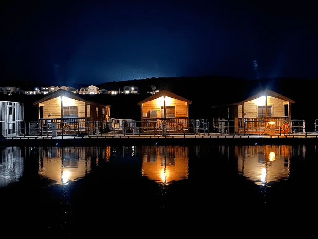 The 3 floating cabins in San Diego, CA